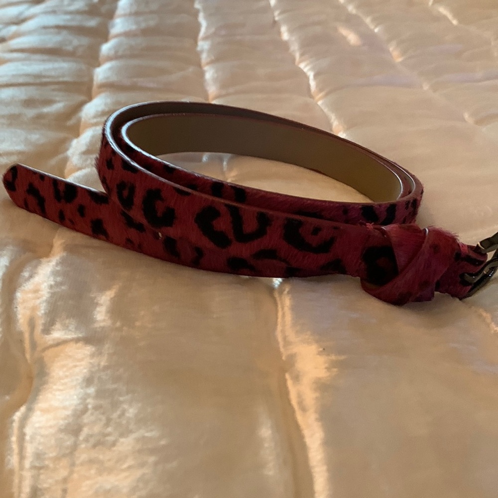 Talbots EUC Leather Belt